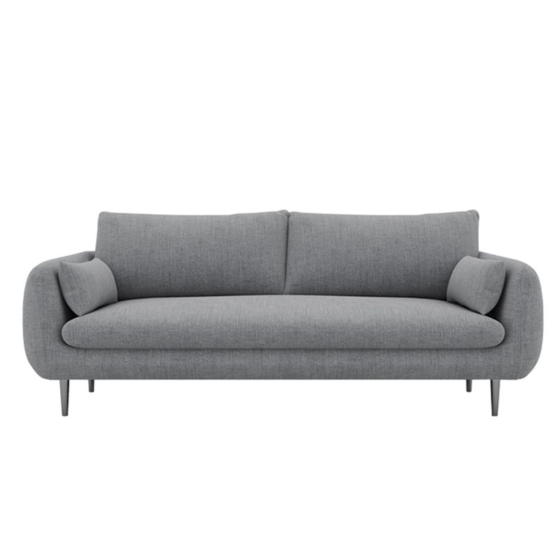 Contemporary Fabric Loose Back Sofa 31.5"High Pillow Top Arm Sofa for Apartment Clearhalo 'furn' 'furn_sofas' 'Furniture' 'furniture_sofas' 'kitchen' 'kitchen_sofas' 'Living Room Furniture' 'Sofa' 'sofas' 1200x1200_c8c5f459-ac34-4e4c-9c7a-f9712fa7ec65