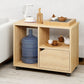 Transitional Rectangular End Table Removable Sofa Side Table with Storage