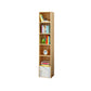 Libreria moderna a back -shelf -legno scaffale per la sala da studio