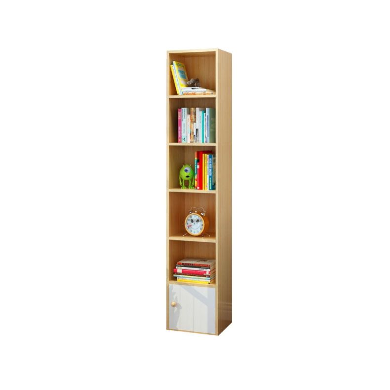 Libreria moderna a back -shelf -legno scaffale per la sala da studio