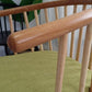 Modern Wood Dining Chair Slat Back Side Chair in Matte Finish for Home
