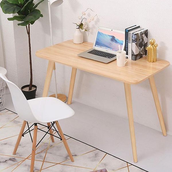 Wooden Home Writing Desk Modern Style Parsons Base Office Desk Clearhalo 'furn' 'furn_office_desk' 'Furniture' 'furniture_office_desk' 'Office Desks' 'Office Furniture' 'office_desk' 1200x1200_c8cf7ba3-ceb9-4c4a-a607-51159ca4e642