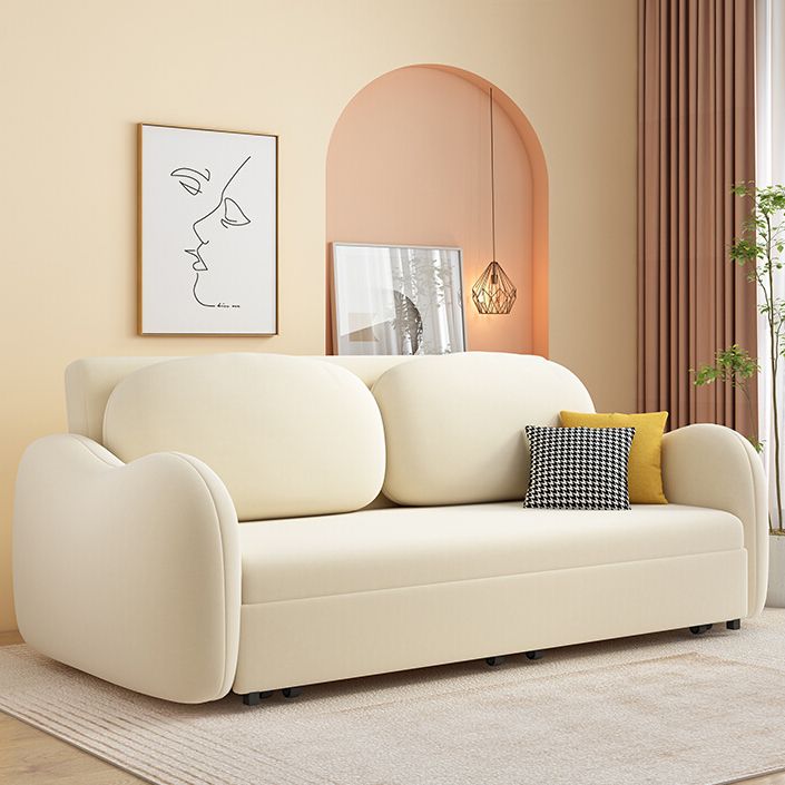 32 "divano scandinavo largo cuscino bianco futon incluso divano dormiente