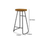 Juego de mesa de pub industrial de 1/2/9 piezas, mesa de bar rectangular y taburetes de bar sin brazos