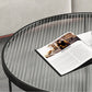 Contemporary Coffee Table Set Glass Round 2-Piece Coffee Cocktail Table Clearhalo 'Coffee & Accent Tables' 'Coffee Tables' 'coffee_tables' 'furn' 'furn_coffee_tables' 'Furniture' 'Living Room Furniture' 1200x1200_c8d50096-23d8-462c-a395-dc7d7e673755