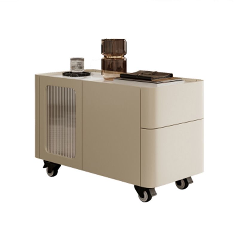 4 Legs End Table Set No Distressing Rectangular Side Table with 2 Drawers Clearhalo 'Coffee & Accent Tables' 'End & Side Tables' 'end_side_tables' 'furn' 'furn_end_side_tables' 'Furniture' 'Living Room Furniture' 1200x1200_c8d6dcfe-b1f5-4077-8b3e-43b95436f1f1