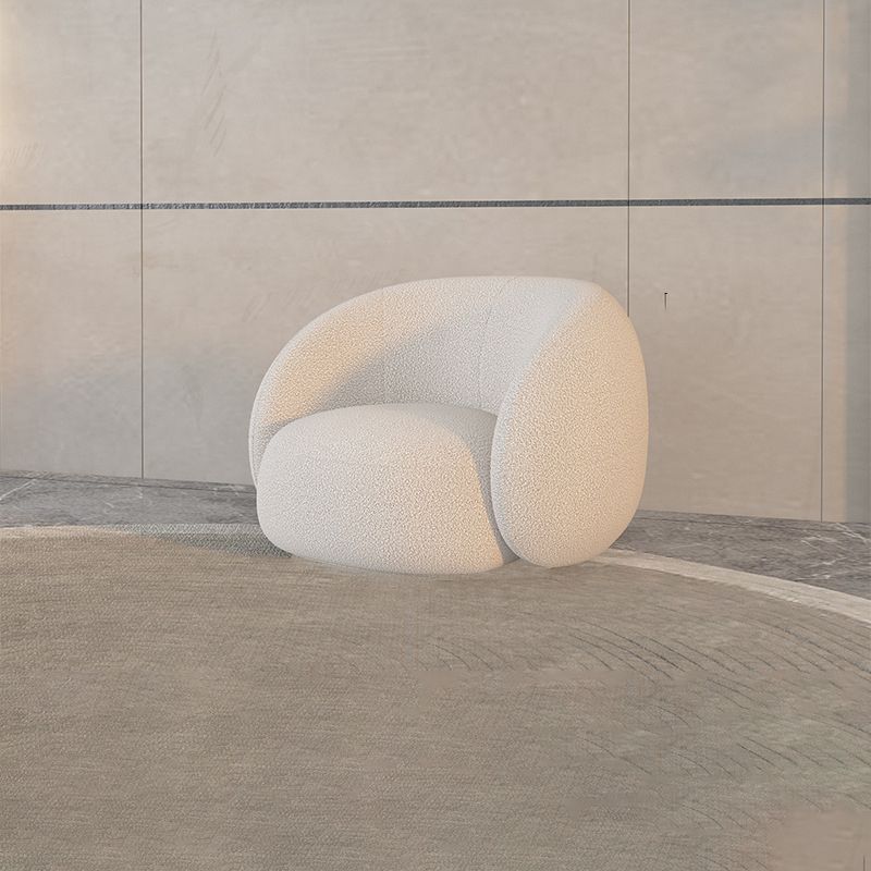 Contemporary Tuxedo Arm Sofa Fabric Loose Back Settee in White Clearhalo 'furn' 'furn_sofas' 'Furniture' 'Living Room Furniture' 'Sofa' 'sofas' 1200x1200_c8d9b525-cf97-4e33-a07f-650979fd7377