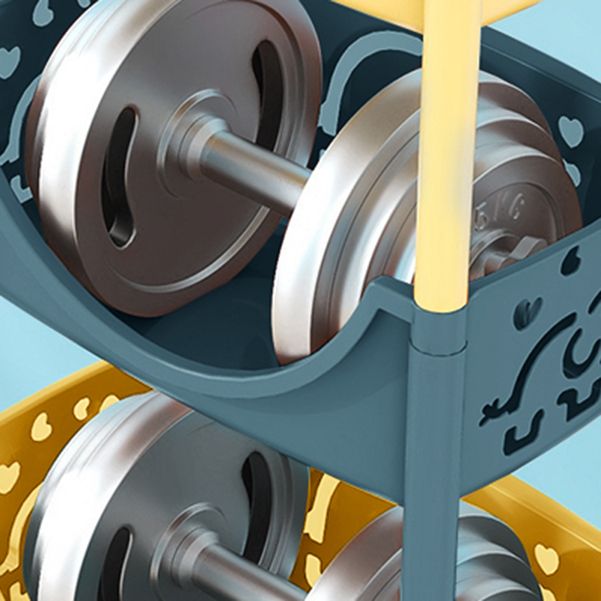 Libreria in stile moderno Etagere Libreria di plastica aperta per la casa