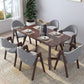 Rectangle Table Modern Oak Solid Wood Double Pedestal Furniture for Indoor Clearhalo ' dining_table' 'Dining Tables & Seating' 'Dining Tables' 'furn' 'furn_dining_table' 'Furniture' 'furniture_dining_table' 'Kitchen & Dining Furniture' 'kitchen&dining_furn' 'kitchen' 'kitchen_dining_table' 1200x1200_c8da31e9-84e1-4fbb-8b3c-7a90722fc4fc