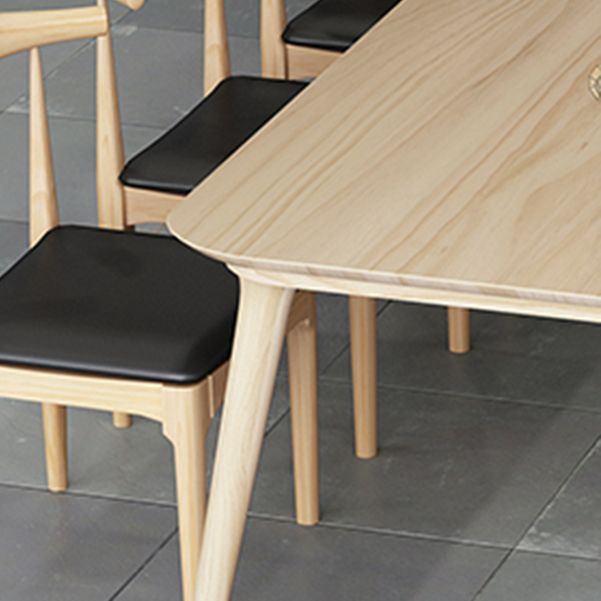 Contemporary Solid Wood Desk Natural Office Curved Writing Desk Clearhalo 'furn' 'furn_office_desk' 'Furniture' 'Office Desks' 'Office Furniture' 'office_desk' 1200x1200_c8dcfb9b-61dd-471e-bbaf-6a0d9d3823b3