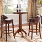 Modern 1/2/3 Pieces Solid Wood Pub Table Set Round Counter Table for Dining Room Clearhalo 'Bar Furniture' 'furn' 'furn_home_bar_bar_sets' 'Furniture' 'Home Bars & Bar Sets' 'home_bar_bar_sets' 'Kitchen & Dining Furniture' 1200x1200_c8de9f9e-7688-4af3-9714-83ccce0de2f6