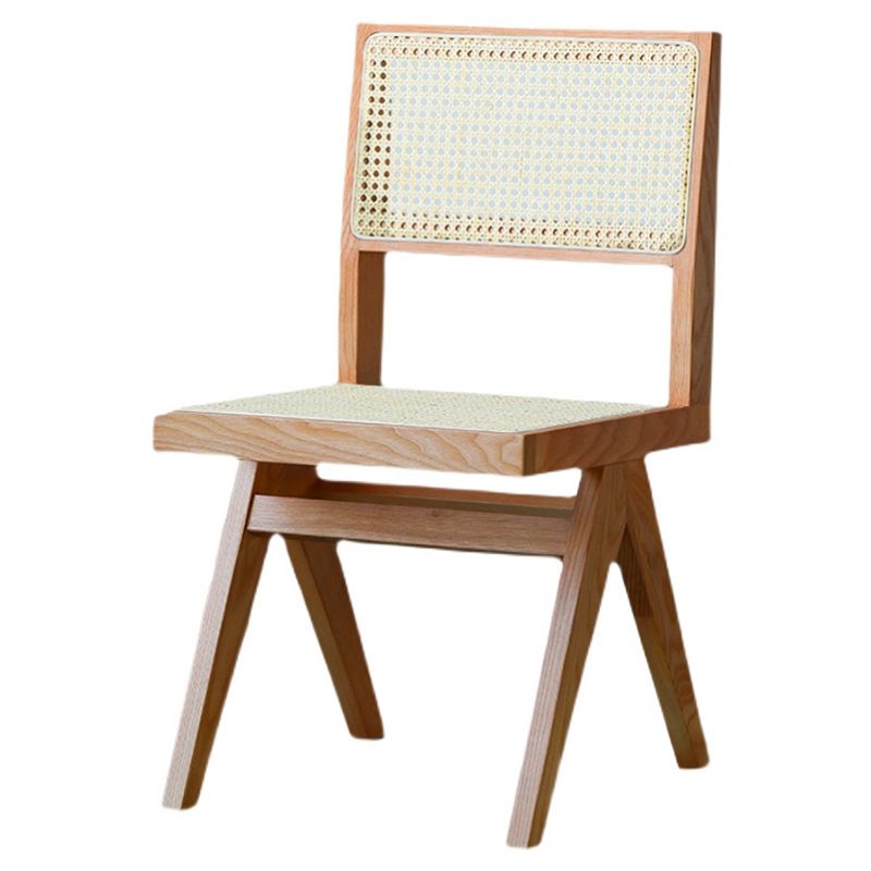 Armless Dining Chairs Modern Solid Wood Side Chairs for Dining Room Clearhalo 'Dining Chairs' 'Dining Tables & Seating' 'dining_chair' 'furn' 'furn_dining_chair' 'Furniture' 'furniture_dining_chair' 'Kitchen & Dining Furniture' 1200x1200_c8df3386-0031-4fbc-bb72-5a157e0e62db