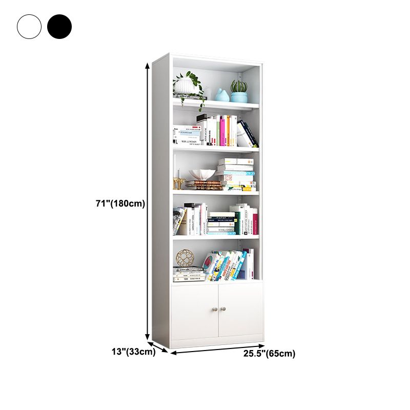 Metal Closed Back Bookshelf Modern Standard -Speicherbuchhandel