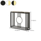 31.5" Tall Glam Console Table 1-shelf Marble Accent Table for Hall Clearhalo 'Console Tables' 'console_tables' 'Entry & Mudroom Furniture' 'furn' 'furn_console_tables' 'Furniture' 1200x1200_c8e3db45-cc56-4ed1-a081-5e69c7a76f1c