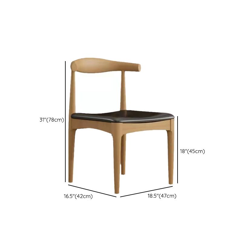 Pine Wood Contemporary Dining Set 1/9 Pcs Dinette Set for Home