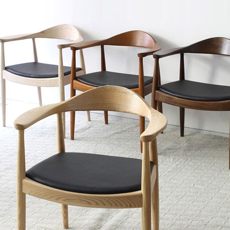 Traditional Style Ash Wood Chair Open Back Arm Kitchen Dining Chairs Set Clearhalo ' kitchen&dining_furn' 'Dining Chairs' 'Dining Tables & Seating' 'dining_chair' 'furn' 'furn_dining_chair' 'Furniture' 'furniture_dining_chair' 'Kitchen & Dining Furniture' 'kitchen' 1200x1200_c8e64788-ffe6-44fd-a2d2-801a98e95b5e