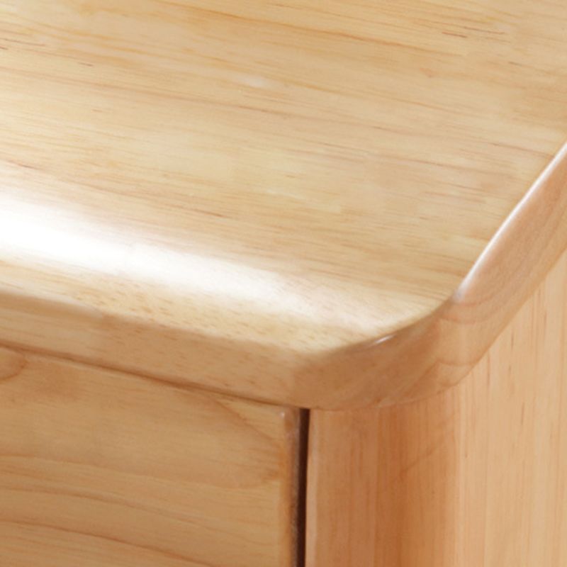 Rubberwood Accent Chest 11.81" Wide Rectangle Standard Chest with Drawers Clearhalo 'Cabinets & Chests' 'cabinets_chests' 'furn' 'furn_cabinets_chests' 'Furniture' 'Living Room Furniture' 1200x1200_c8e86df5-6ef0-464d-8487-78dbdbc1818b