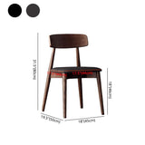 Scandinavian Style Wood Dining Chair Open Back Dining Side Chair (Set of 2) Clearhalo ' kitchen&dining_furn' 'Dining Chairs' 'Dining Tables & Seating' 'dining_chair' 'furn' 'furn_dining_chair' 'Furniture' 'furniture_dining_chair' 'Kitchen & Dining Furniture' 'kitchen' 1200x1200_c8f0c9e9-dcaf-470f-a46e-6eb162cfe1cf