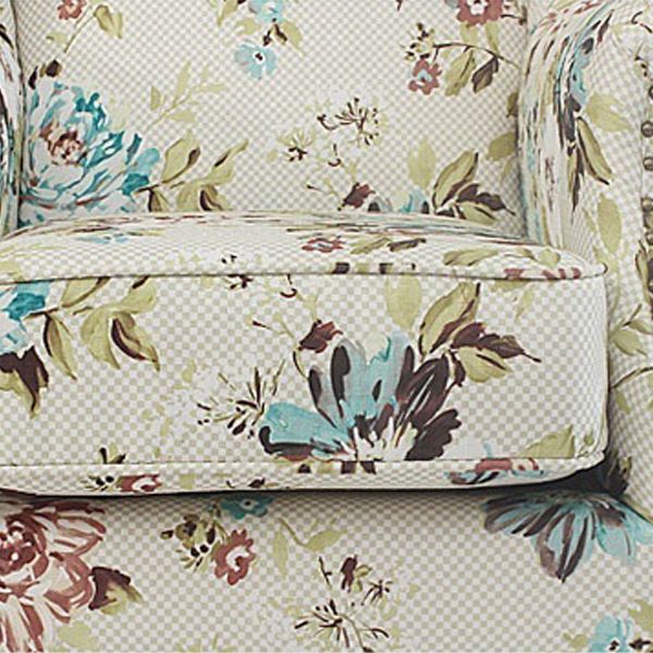 Chaise de baignade à armes roulées modernes du milieu du siècle