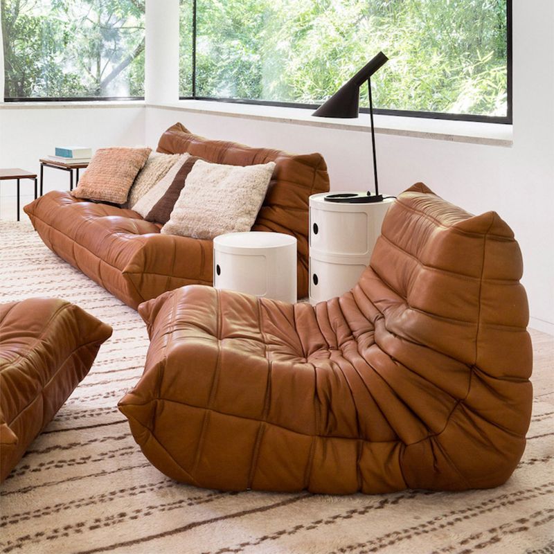 Ultra-Modern Single Cushion Seat Tight Back Sofa 27.6"High Tuxedo Arm Sofa Clearhalo 'furn' 'furn_sofas' 'Furniture' 'furniture_sofas' 'kitchen' 'kitchen_sofas' 'Living Room Furniture' 'Sofa' 'sofas' 1200x1200_c8f1b5c0-3bd4-4df0-8ef6-7035587ab08d