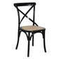 Country Style Square Dining Chair Kitchen Cross Back Dining Side Chair Clearhalo ' kitchen&dining_furn' 'Dining Chairs' 'Dining Tables & Seating' 'dining_chair' 'furn' 'furn_dining_chair' 'Furniture' 'furniture_dining_chair' 'Kitchen & Dining Furniture' 'kitchen' 1200x1200_c8f2f0f4-4467-45ea-8a06-eb32f03dc7bc