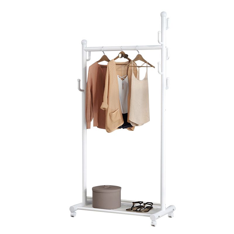 Edelstahl Open Armoire zeitgenössischer Schrank mit Kleidungsstange