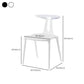 Contemporary Style Plastic Armless Dining Chair for Home Use Clearhalo 'Dining Chairs' 'Dining Tables & Seating' 'dining_chair' 'furn' 'furn_dining_chair' 'Furniture' 'Kitchen & Dining Furniture' 1200x1200_c8f81bec-7f3c-4bfa-87ee-b4b13fec0f09