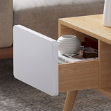 Scandinavian Rectangle Coffee Table with 4 Drawers and 1 Shelf Clearhalo 'Coffee & Accent Tables' 'Coffee Tables' 'coffee_tables' 'furn' 'furn_coffee_tables' 'Furniture' 'Living Room Furniture' 1200x1200_c8fb3f8b-f1ef-4a0f-83b6-798367758825