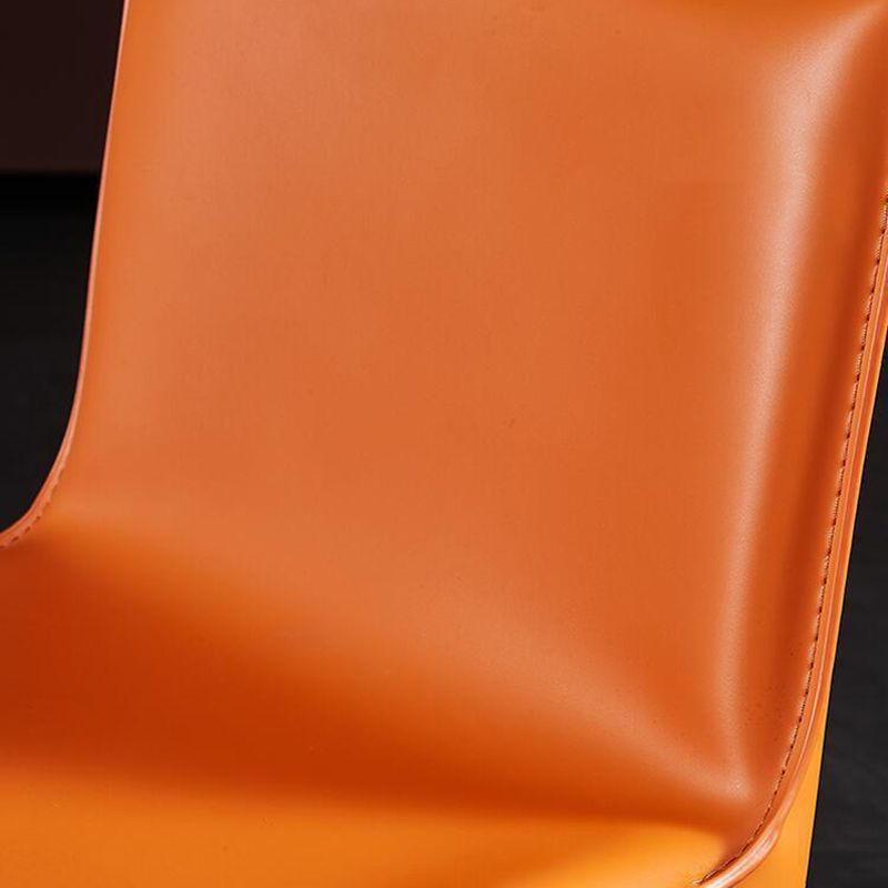 Modern Steel Counter Stools with Footrest and Low Back Bistro Bar Stool,1 Piece Clearhalo 'Bar Furniture' 'Bar Stools' 'bar_stools' 'furn' 'furn_bar_stools' 'furniture_bar_stools' 'Kitchen & Dining Furniture' 'kitchen&dining_furn' 'kitchen' 'kitchen_furn' Furniture' 1200x1200_c8fc41a0-f7a2-446b-99a2-59b00fc479da