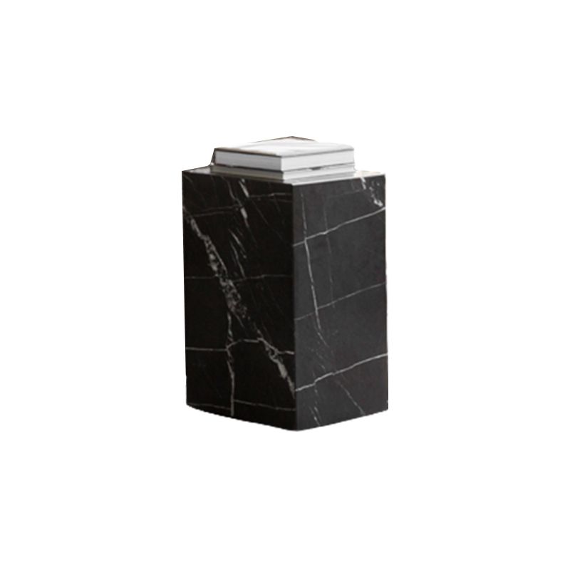 Contemporary Style Side Table Stone Block End Table for Living Room Clearhalo 'Coffee & Accent Tables' 'End & Side Tables' 'end_side_table' 'end_side_tables' 'furn' 'furn_end_side_tables' 'Furniture' 'furniture_end_side_table' 'Living Room Furniture' 1200x1200_c8fd86af-7cc4-48a2-98bb-2d10913dd834