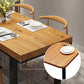 Rectangle Industrial Style Solid Wood Dining Room Set with 4 Legs Table Dining Room Furniture Clearhalo 'Dining Room Sets' 'Dining Tables & Seating' 'dining_room_set' 'furn' 'furn_dining_room_set' 'Furniture' 'furniture_dining_room_set' 'Kitchen & Dining Furniture' 'kitchen&dining_furn' 'kitchen' 1200x1200_c8ff5dbd-77b9-43ff-902d-de17ad75529c