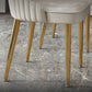 Glam Style Side Chair Leather Parsons Back Dining Chair for Home Clearhalo 'Dining Chairs' 'Dining Tables & Seating' 'dining_chair' 'furn' 'furn_dining_chair' 'Furniture' 'Kitchen & Dining Furniture' 1200x1200_c8ff625c-0680-484b-aeb5-4b6b8348a4bd