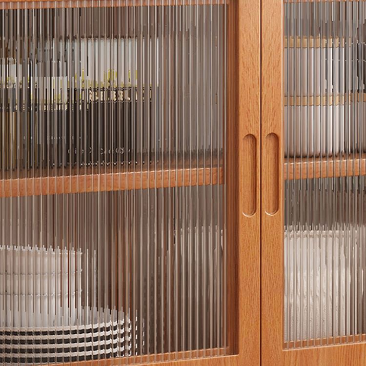 Brown Solid Wood Buffet Server Contemporary Dining Server for Kitchen Clearhalo 'buffet_sideboard' 'Buffets & Sideboards' 'furn' 'furn_buffet_sideboard' 'Furniture' 'Kitchen & Dining Furniture' 1200x1200_c9018ff9-3ede-4045-bd3a-90eb4e586024