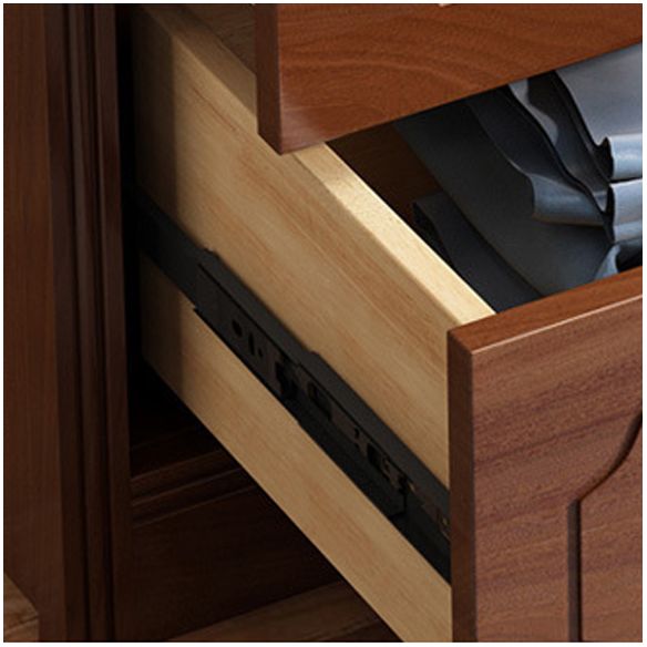 Horizontal Rubber Wood Double Dresser Modern Bedroom Storage Chest with 6 / 9 Drawers Clearhalo 'Bedroom Furniture' 'Dressers & Chests' 'dressers_chests' 'furn' 'furn_dressers_chests' 'Furniture' 1200x1200_c902eb57-a5cf-4e7b-864e-5994a5615f58