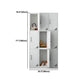 Modern Style Wardrobe Armoire Metal Wardrobe Closet for Home