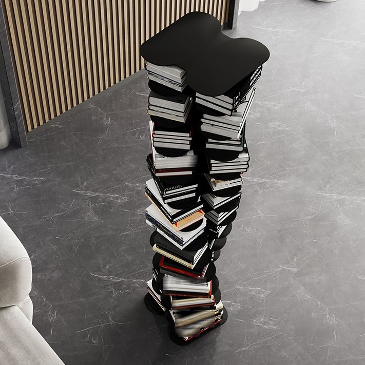 Modern Style Steel Bookshelf Vertical Etagere Shelf Bookcase for Home Clearhalo 'Bookcases' 'furn' 'furn_bookcases' 'Furniture' 'furniture_bookcases' 'kitchen' 'kitchen_bookcases' 'Living Room Furniture' 'Office Furniture' 1200x1200_c9095ced-911e-4391-83e0-e4dae39d97f3