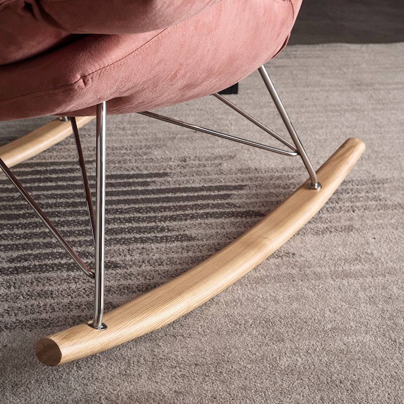 Chaise à bascule intérieure de style moderne chaise à bascule canapé lazy pour le salon