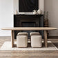 Oval Pine Solid Wood Table Modern Dining Table with Double Pedestal for Restaurant Clearhalo ' dining_table' 'Dining Tables & Seating' 'Dining Tables' 'furn' 'furn_dining_table' 'Furniture' 'furniture_dining_table' 'Kitchen & Dining Furniture' 'kitchen&dining_furn' 'kitchen' 'kitchen_dining_table' 1200x1200_c90a7d58-d4de-4230-b6c4-d9beb1cbf3bd