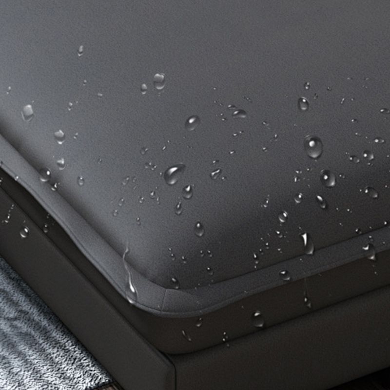 Contemporary Faux Leather L-Shape Sectional with Chaise and Square Arms Clearhalo 'furn' 'furn_sectionals' 'Furniture' 'Living Room Furniture' 'Sectionals' 1200x1200_c9105a9d-9a8b-4718-8876-f6710f7f70c5