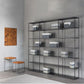 Industrial Style Bookshelf in Black Iron Shelf for Study Room Office with 5 Open Shelves Clearhalo 'Bookcases' 'furn' 'furn_bookcases' 'Furniture' 'furniture_bookcases' 'kitchen' 'kitchen_bookcases' 'Living Room Furniture' 'Office Furniture' 1200x1200_c9106ffe-c1b4-4789-a024-e59099a369d7
