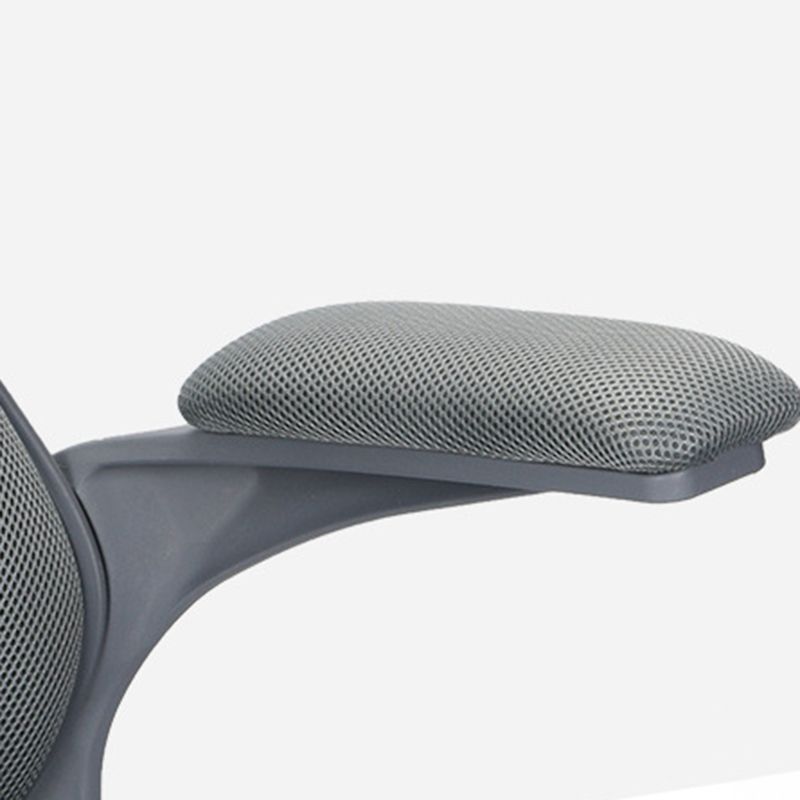 Modern Desk Chair Mesh Conference Chair High-Back Chair in Gray Clearhalo 'furn' 'furn_office_chair' 'Furniture' 'Office Chairs' 'Office Furniture' 'office_chair' 1200x1200_c910c005-7219-46cf-896b-188252e55231