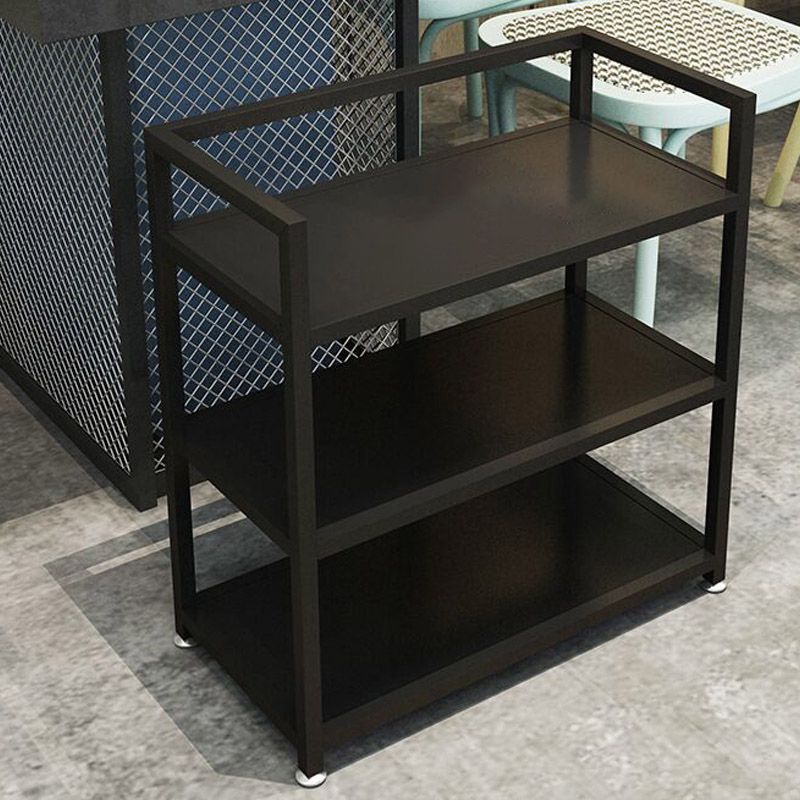 Moderne open opslagbereidingstafel rechthoekige eetkamer voorbereidende tafel