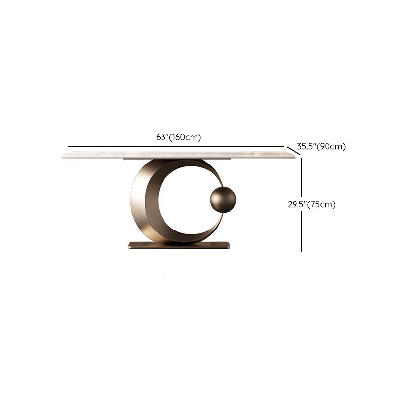Set da tavolo rettangolare glam 1/2/5/7 pezzi set da pranzo per uso domestico