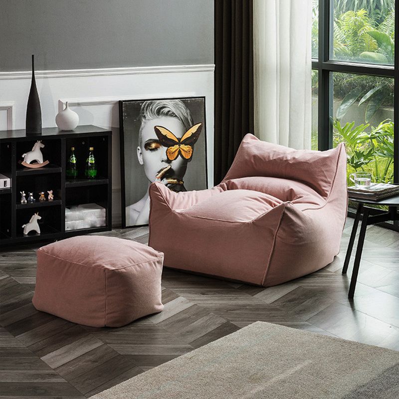 Arms Included Velvet Armchair with Sewn Pillow Back, 35.43" W √ó 39.37" L √ó 25.59" H Clearhalo 'Accent Chairs' 'accent_chairs' 'Chairs & Seating' 'furn' 'furn_accent_chairs' 'Furniture' 'Living Room Furniture' 1200x1200_c916f845-b6eb-4230-b3fa-c29893781747