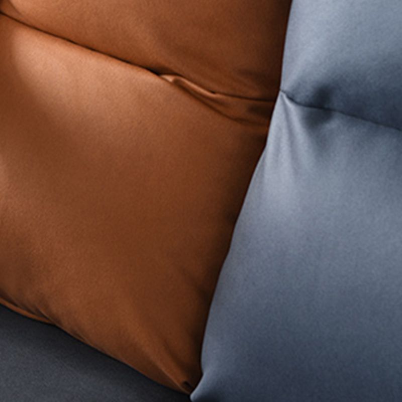 Faux leather Square Arm Removable Cushions Sectionals with Storage Clearhalo 'Furniture' 'furniture_sectionals' 'kitchen' 'kitchen_sectionals' 'Living Room Furniture' 'Sectionals' 1200x1200_c91814df-9f99-4e5b-b8f8-362b84b475b2