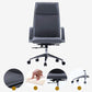 Moderner Stil Schwenker Führungsstuhl Leder Neigungsmechanismus Office Stuhl