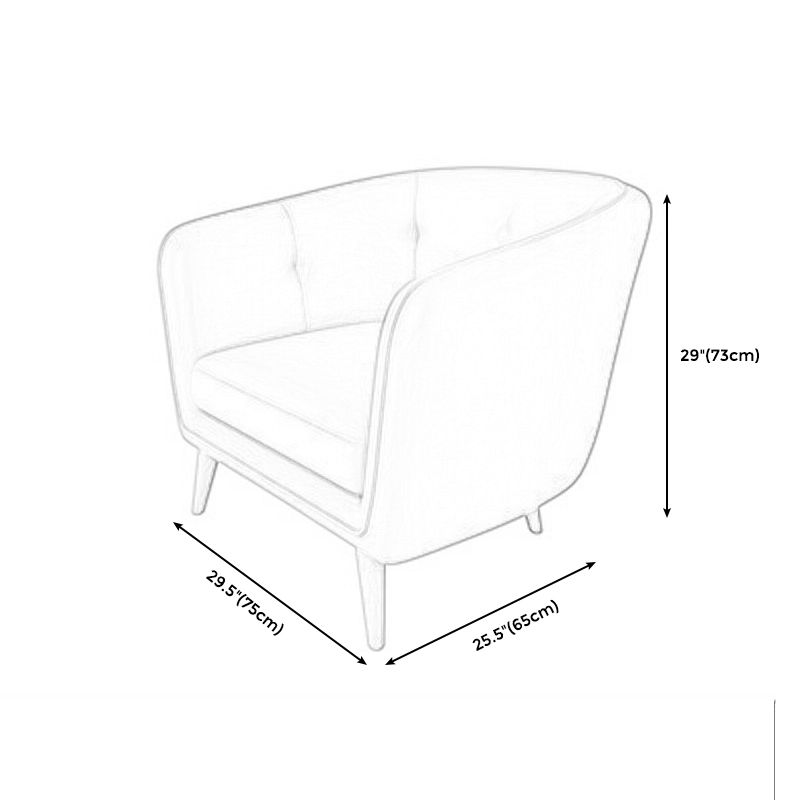 Modern Faux Leather Tufted Back Curved Loveseat Sofa with 1/2 seat Clearhalo 'furn' 'furn_sofas' 'Furniture' 'furniture_sofas' 'kitchen' 'kitchen_sofas' 'Living Room Furniture' 'Sofa' 'sofas' 1200x1200_c91e024d-ccd8-47be-ae36-bbd88c0f4119