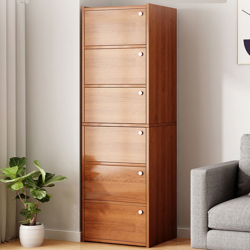Modern Knobs Handle Storage Cabinet Solid Wood Standard Cabinet Clearhalo 'Cabinets & Chests' 'cabinets_chests' 'furn' 'furn_cabinets_chests' 'Furniture' 'Living Room Furniture' 1200x1200_c92384b4-5bec-4305-95c0-3a8b1977d20f