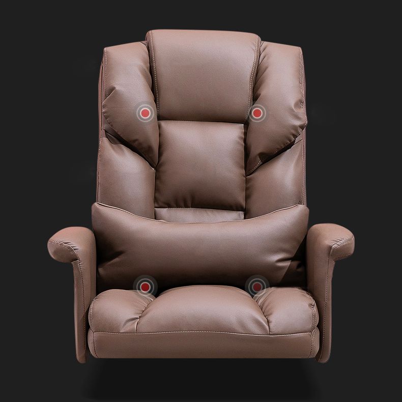High Back Office Chair Faux Leather Upholstered Managers Chair Clearhalo 'furn' 'furn_office_chair' 'Furniture' 'Office Chairs' 'Office Furniture' 'office_chair' 1200x1200_c9242b0a-b1b5-4248-bdfb-9f5c8a9ada7d