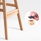 Nordic Style Wood Barstool 30-inch Legs Bar Stool with Velvet Upholstered Clearhalo 'Bar Furniture' 'Bar Stools' 'bar_stools' 'furn' 'furn_bar_stools' 'furniture_bar_stools' 'Kitchen & Dining Furniture' 'kitchen&dining_furn' 'kitchen' 'kitchen_furn' Furniture' 1200x1200_c925dcaf-ba23-4b24-876a-346c73e5380a